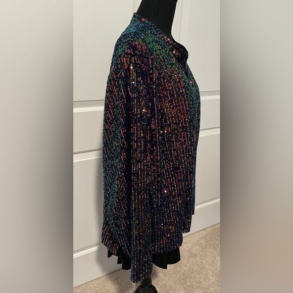 Torrid sequin moto jacket Size 5 - Picture 2 of 8